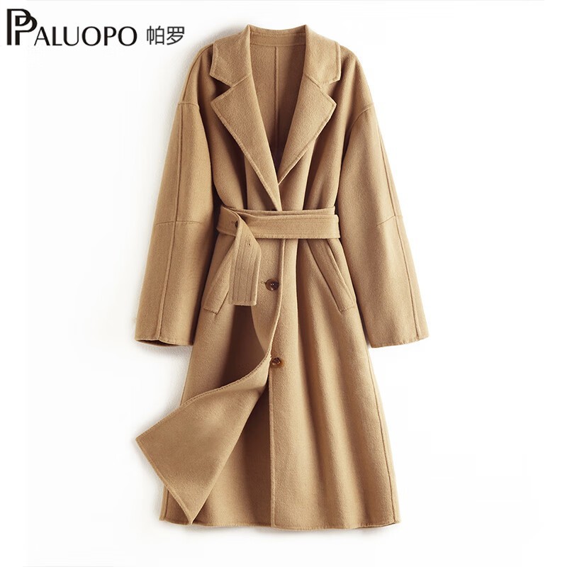 帕罗秋冬赫本风毛大衣低至286元