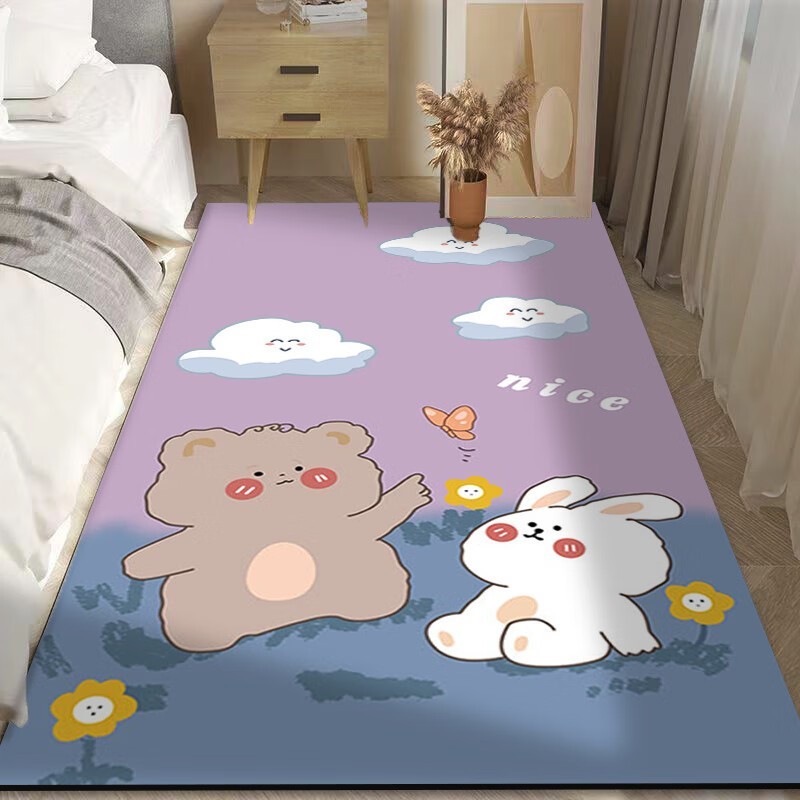 KAYE床边毯卡通地毯19元抢