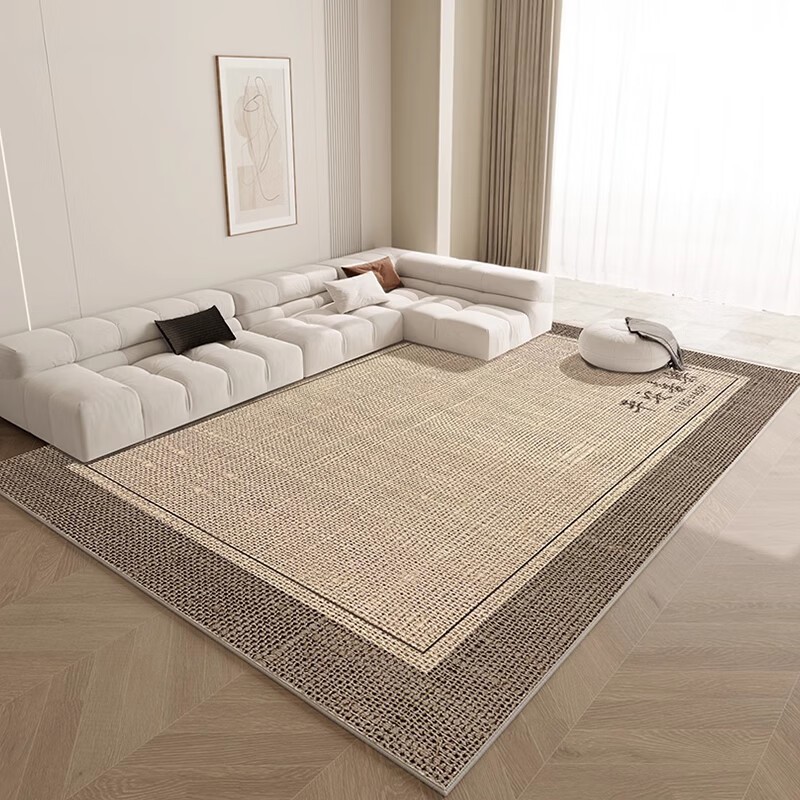 KAYE新中式仿剑麻纹地毯120X160cm仅29元