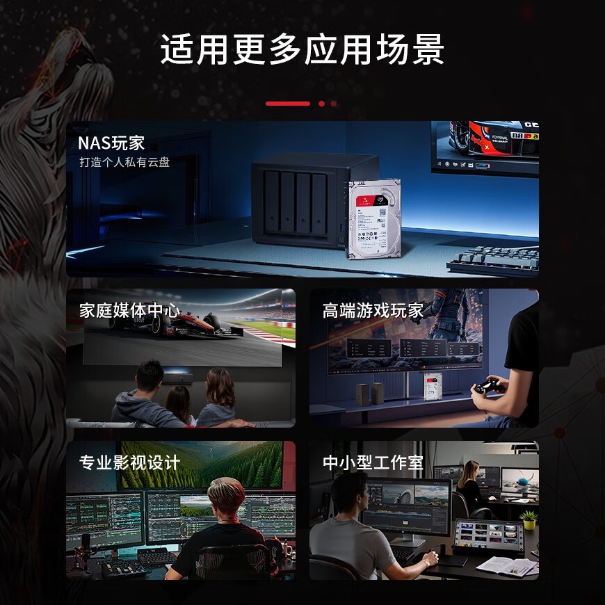 希捷酷狼30TB NAS硬盘钜惠