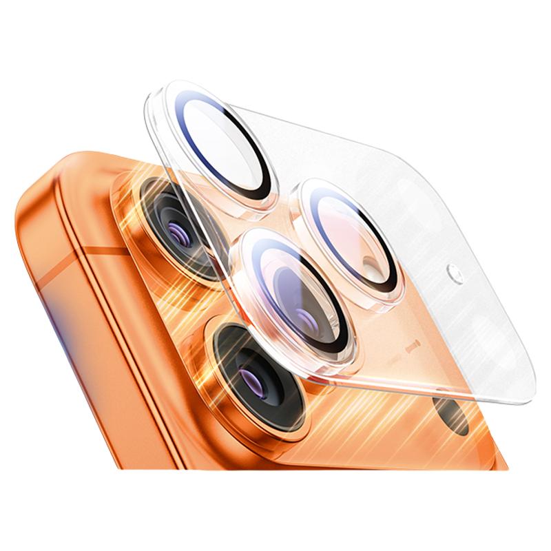 绿联 适用苹果iPhone17/16Promax镜头膜17Pro手机镜头膜15PM后摄像头钢化17Air全覆盖15plus相机圈贴por盖
