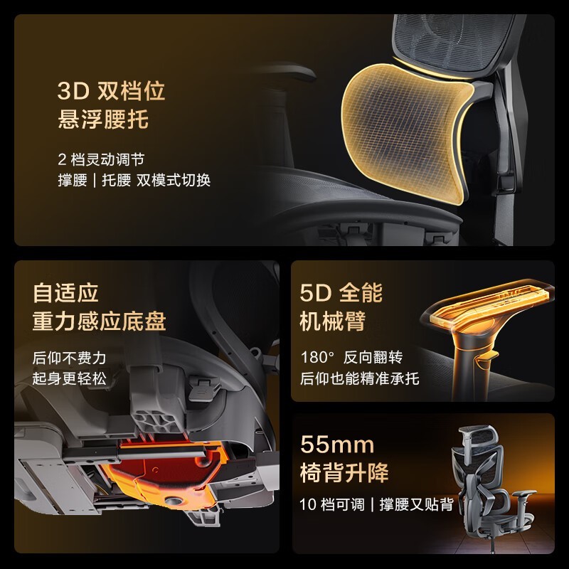 京东京造灰网电竞椅,到手仅1174元