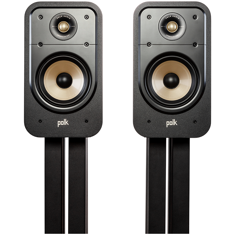 polk ES20 音响 家庭影院 hifi书架音箱 木质2.0发烧音箱