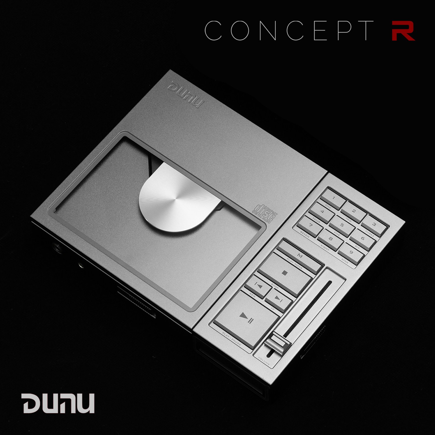 达音科 CONCEPT R便携CD机唱片机播放器转盘平衡解码耳放