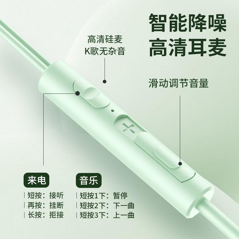 官方正品数字耳机有线type-c接口适用oppo华为苹果vivo高音质新款