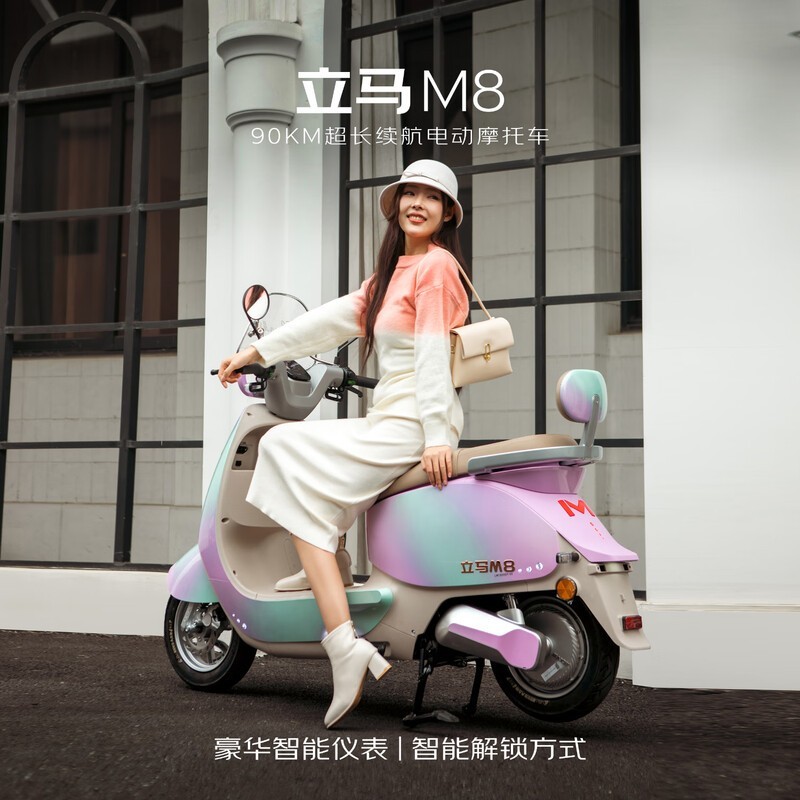 立马M8远航版电动车,到手价2379元