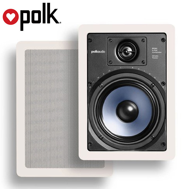 polk audio/普乐之声RC65/85i入墙式音响定制音箱单只