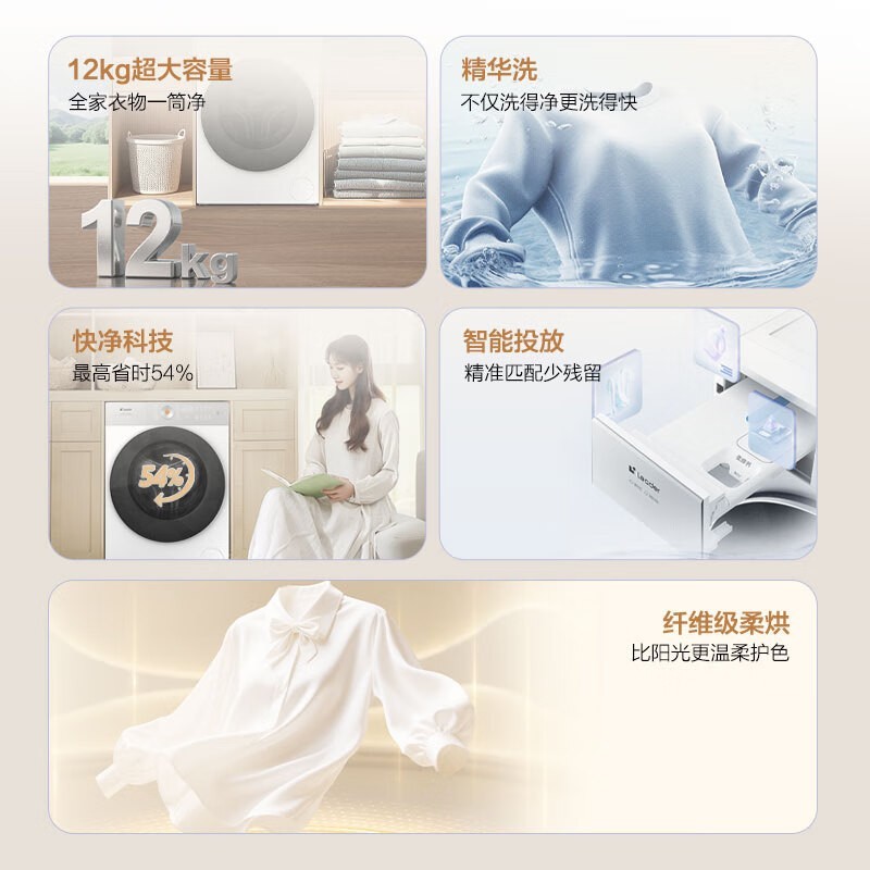 Leader洗烘一体机活动价低至2249元