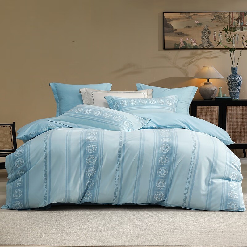 百丽丝秋冬磨毛四件套139元带回家