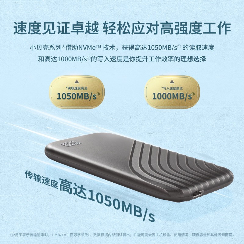 闪迪 移动固态硬盘（原西数随行SSD）