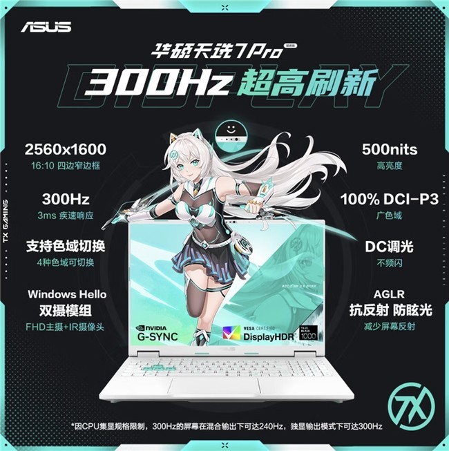 沉浸畅享游戏世界,DLSS 4.5加持华硕天选7 Pro游戏性能跃升