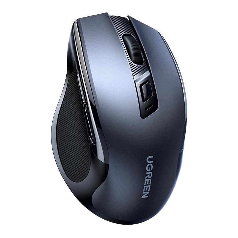 绿联 无线鼠标蓝牙静音大手人体工学适用华为苹果mac电脑办公滑鼠