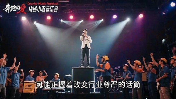 快递小歌音乐会，缺少主角的声音，歌手乐队成员持续等您来参与！