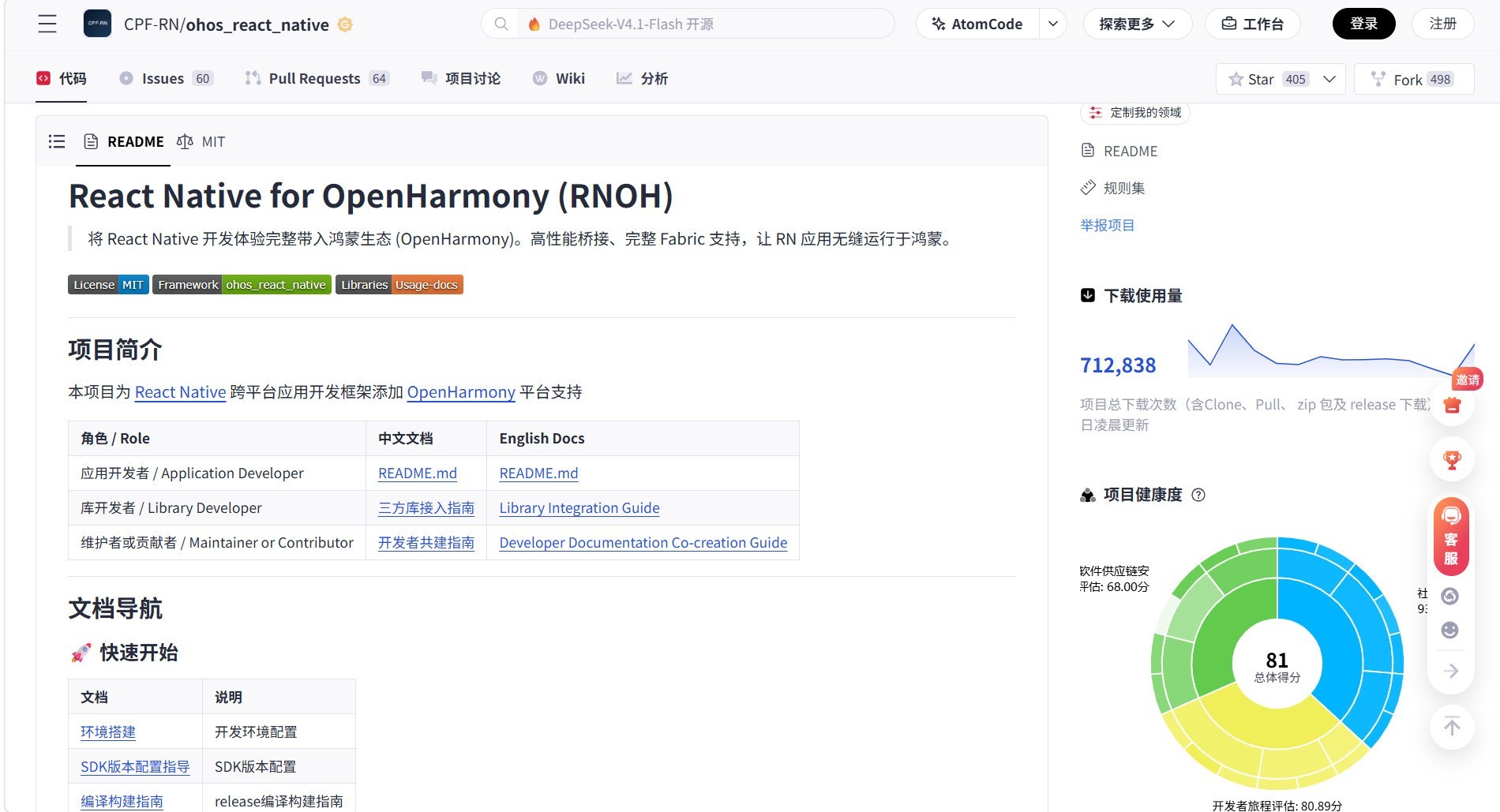 RNOH 0.84 Release发布:架构全面进化 提升鸿蒙跨平台开发体验