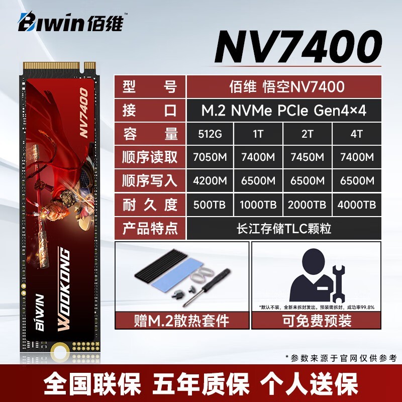 άNV7400̬512GB2118