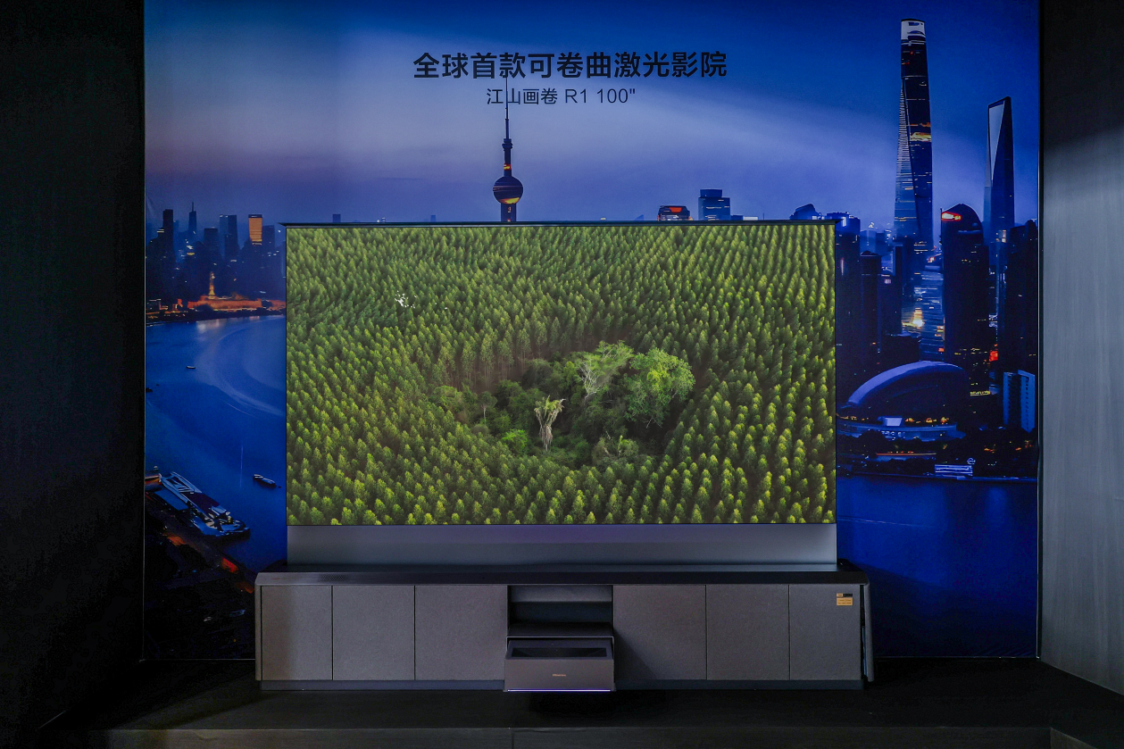 海信激光电视“旗舰天团”亮相AWE2026，解锁家庭影院新范式