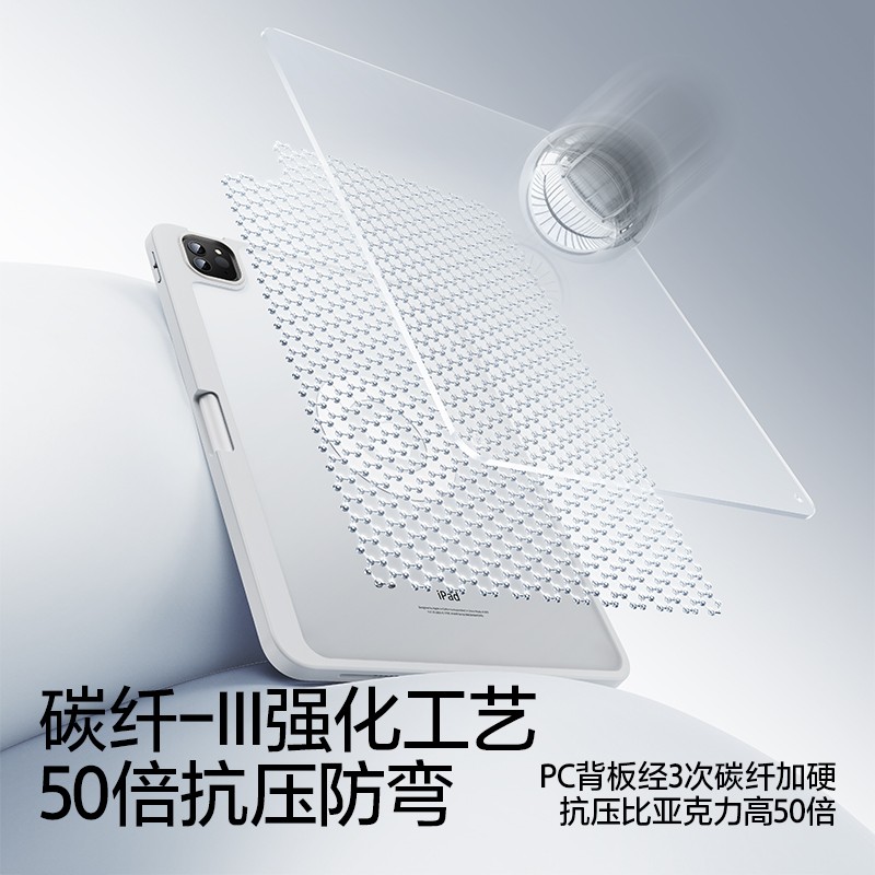 闪魔 亚克力磁吸iPad保护壳