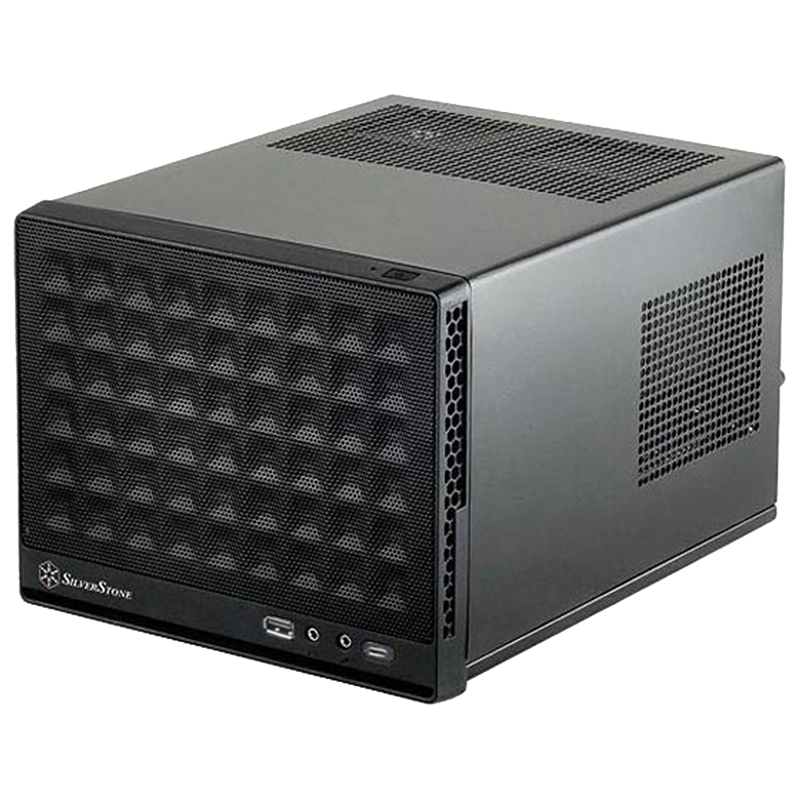 银昕 ML12薄型ITX小机箱(支持ATX电源/横竖两用/支持40系列显卡)