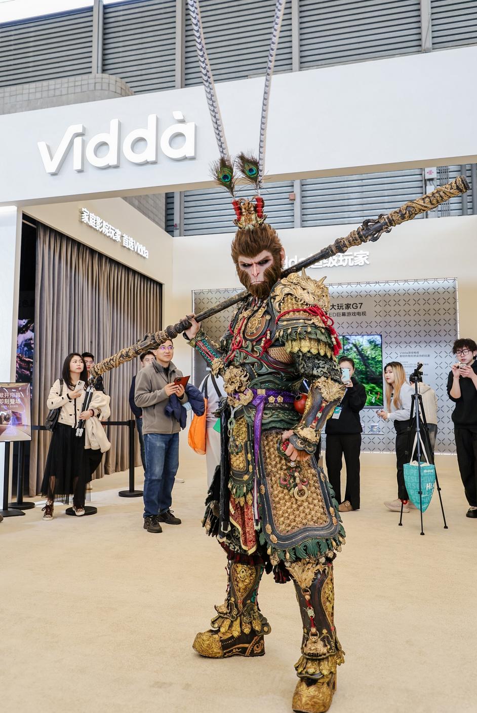 Vidda游戏电视首秀AWE!重构游戏体验黄金三角