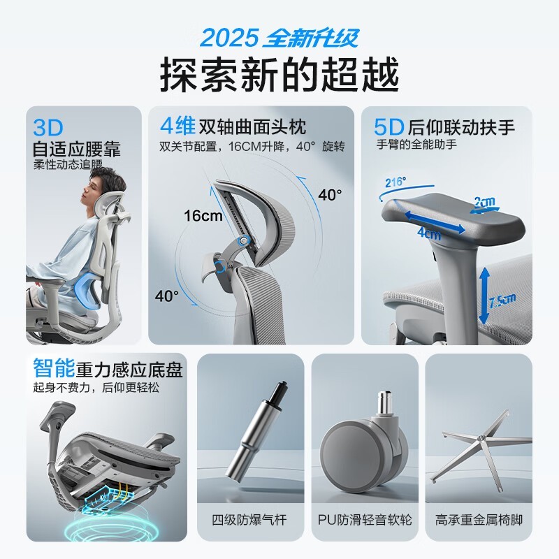 京东京造Z9Ultra+人体工学椅超值优惠价1189元