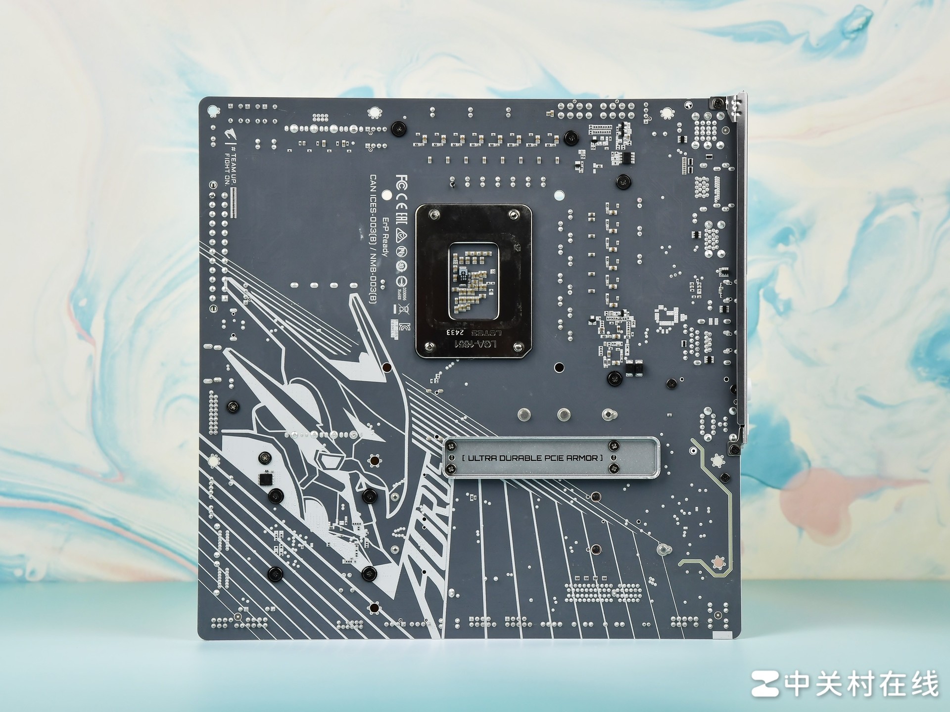 白色M板表现全能 技嘉冰雕Z890M主板评测