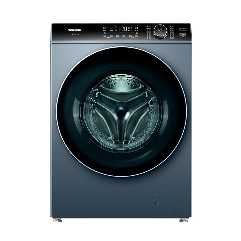海信(Hisense)XQG100-BH1406YDI 10公斤 直驱变频 一键智洗 洗烘一体 滚筒洗衣机
