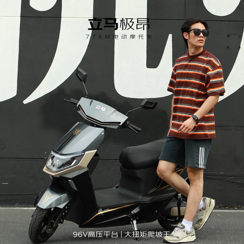 立马极昂电动摩托车2999元