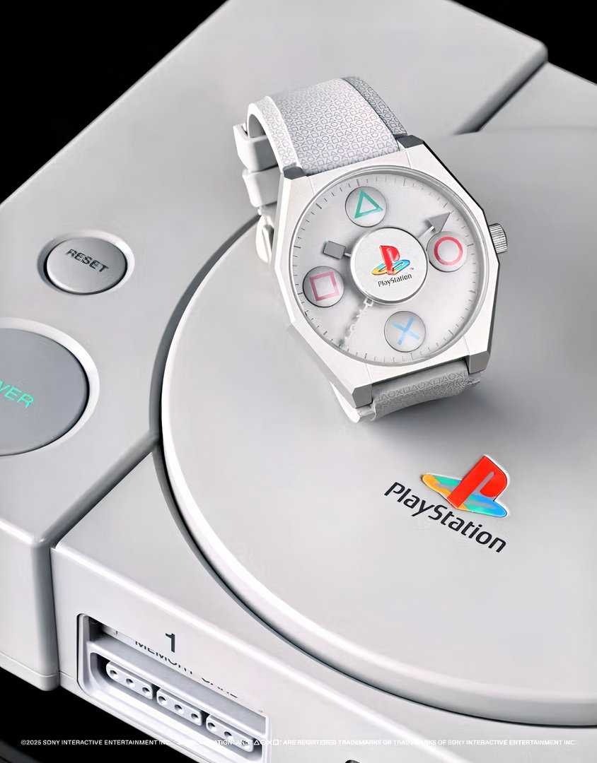 PlayStation三十周年限量腕表发布,300枚全球编号引收藏热潮