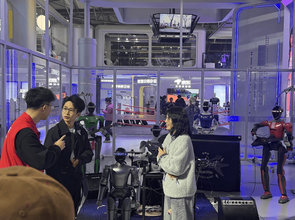 AWE 2026不只有家电新品，京东展区机器人乐队也成看点
