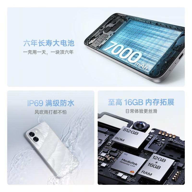 OPPO A6i+ 5G手机1359元钜惠
