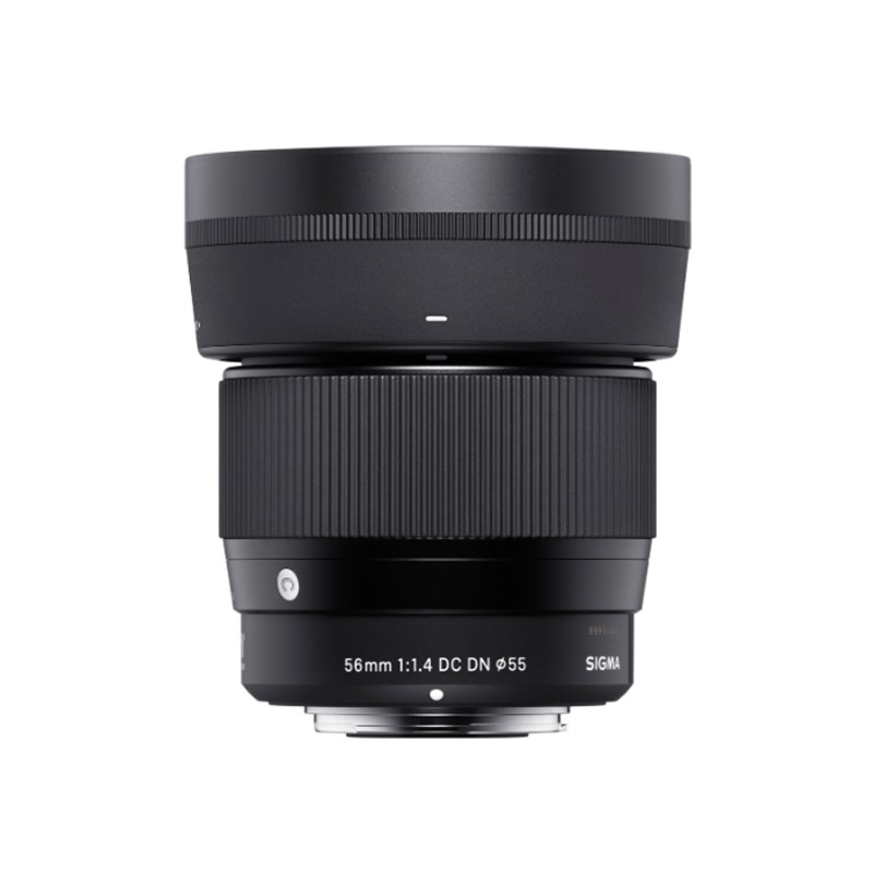 适马 56mm F1.4大光圈半画幅微单人像静物定焦镜头富士X索尼E