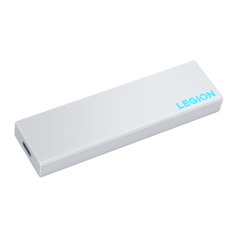 联想拯救者 LS1 USB3.2 移动固态硬盘 Type-C 1TB 冰魄白