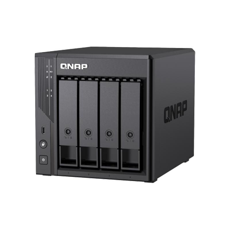 威联通 Qu405-性能版 四盘位 N355 2.5GbE 16G-DDR5 网络存储企业级家用NAS