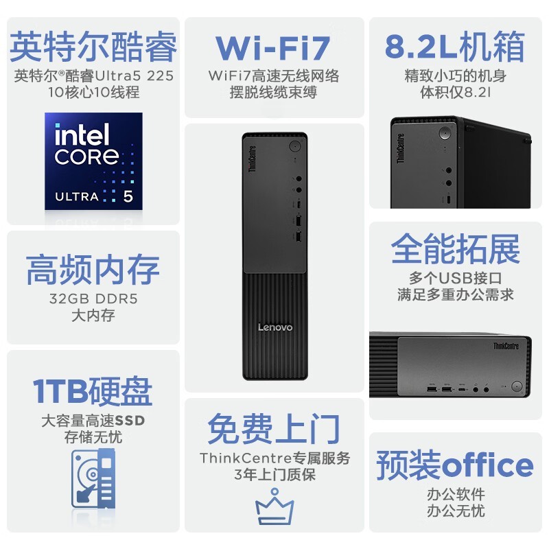 ����Ultra5 225̨ʽ���Ե���5988Ԫ