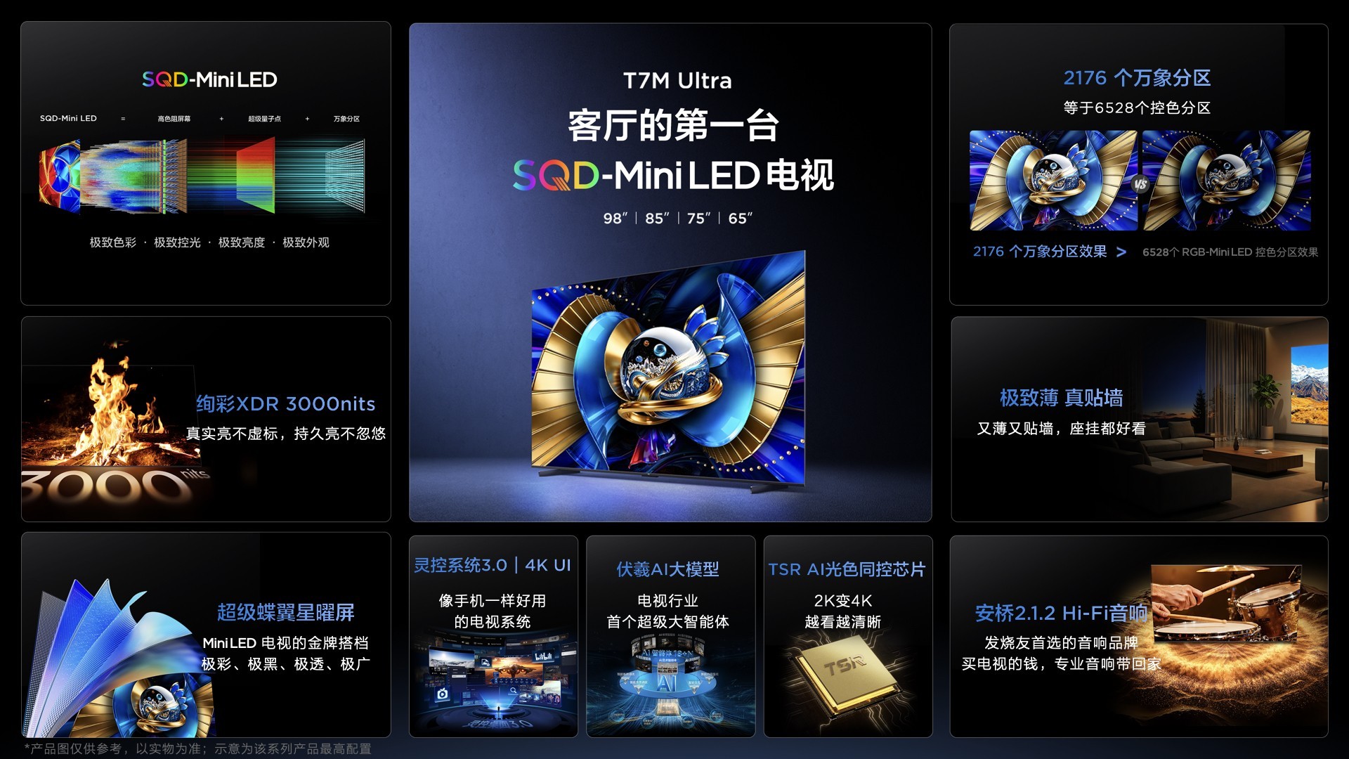 TCL春季新品发布会三箭齐发,行业进入SQD-MiniLED普及元年