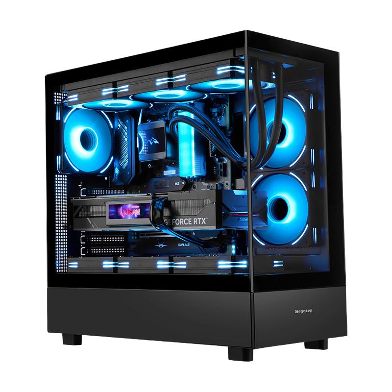 七彩虹 海景房电脑主机 配置九（i5-14400F、RTX5060、16G、512G SSD）
