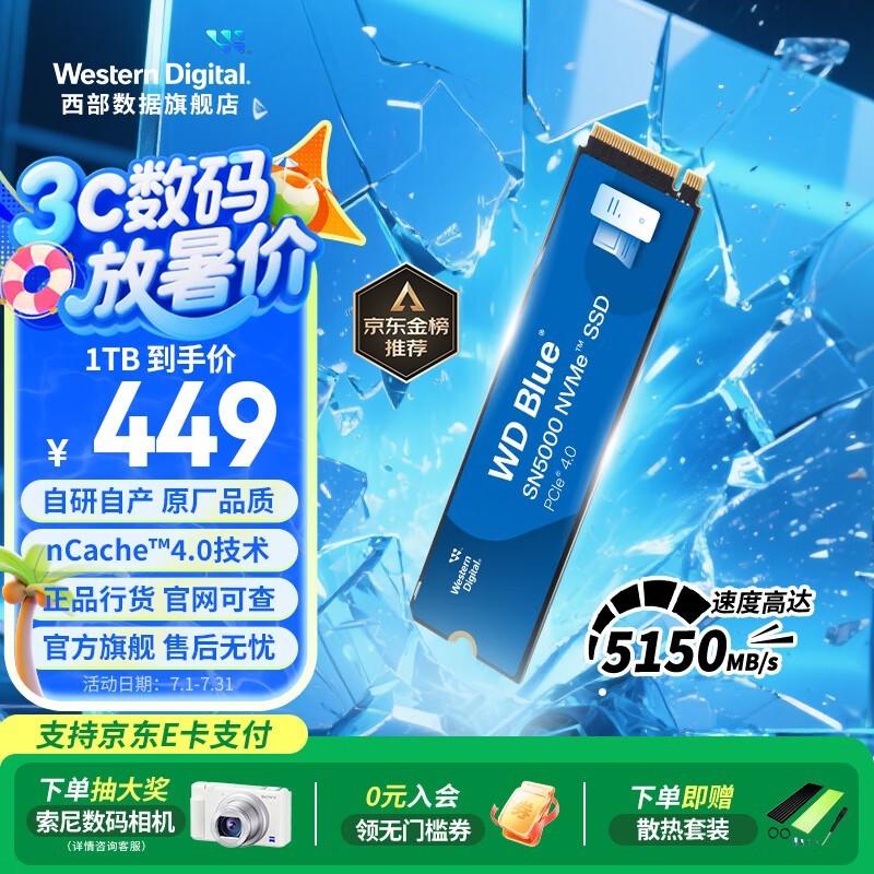  WD Blue SN50002TB