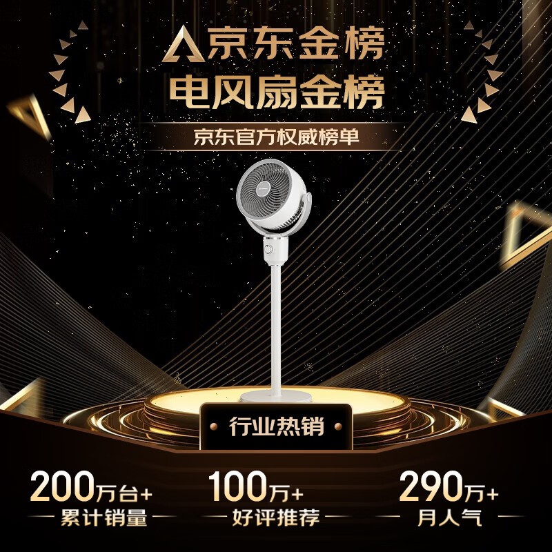 艾美特空气循环扇限时特惠125元