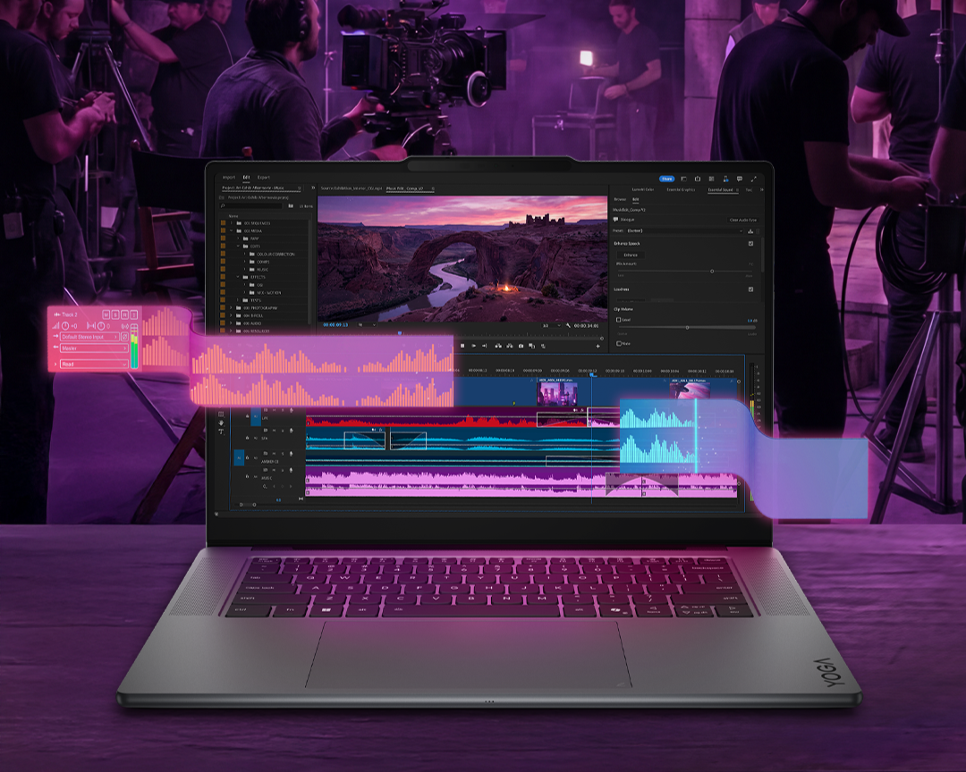 联想YOGA Pro双旗舰新品来了 高能创作全面适配专业场景