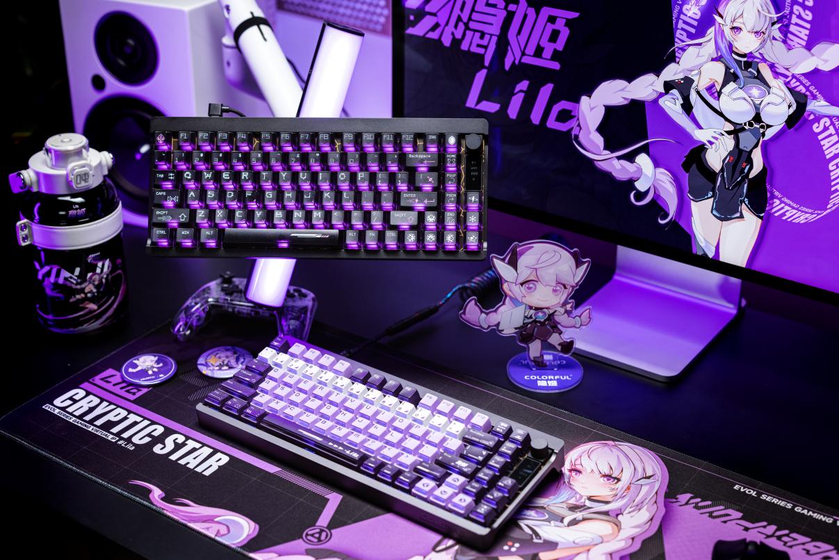 以磁轴革新,重塑电竞边界:七彩虹星驰87铝合金磁轴电竞键盘正式发布