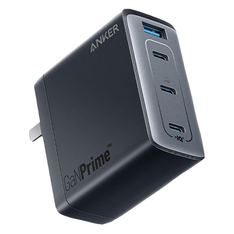 Anker 140W高功率充电器适用华为苹果iphone16/15手机Macbook平板13电脑笔记本PD多口快充