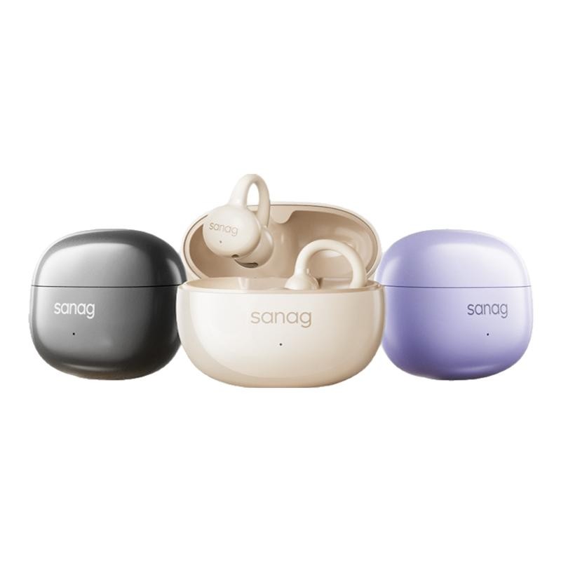 塞那 Z60S蓝牙耳机无线开放耳夹运动续航久戴不痛2025气骨传导