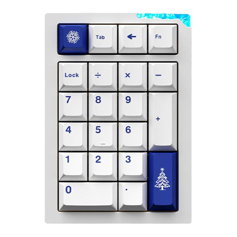 维咖 stars21无线三模铝合金数字pad小键盘阳极套件机械客制化热插拔蓝牙