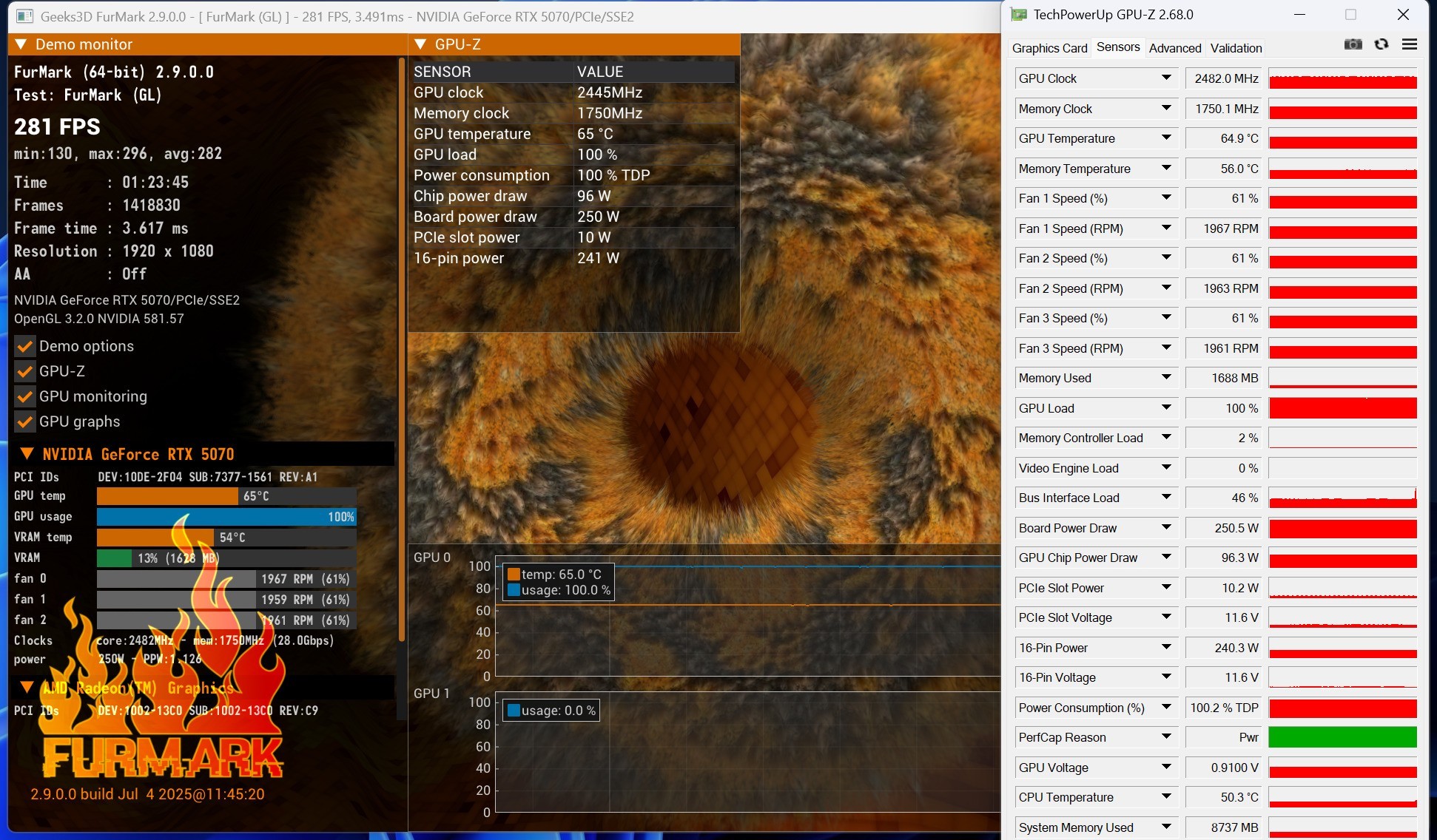 iGame RTX 5070 Ultra Z背插显卡评测 无线美学新范式