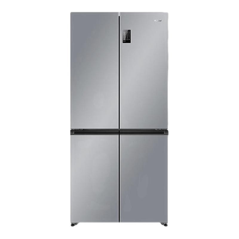Haier 470兄弟款海尔476十字双开四门一级变频无霜超薄大容量电冰箱家用