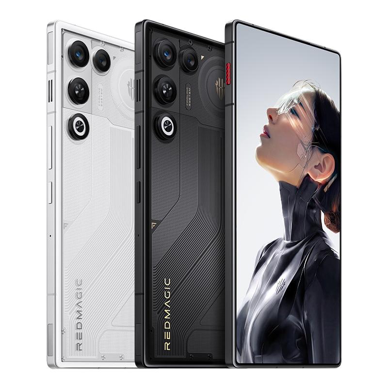 红魔 努比亚红魔11Air 骁龙8至尊版 全系透明设计 主动散热风扇 520Hz游戏肩键 电竞游戏5G手机 骁龙8至尊版
