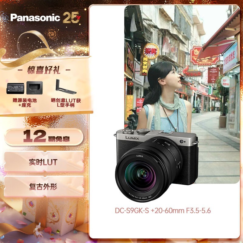 Panasonic LUMIX S9È«»·ù΢µ¥ÏÞʱֱ½µ2000