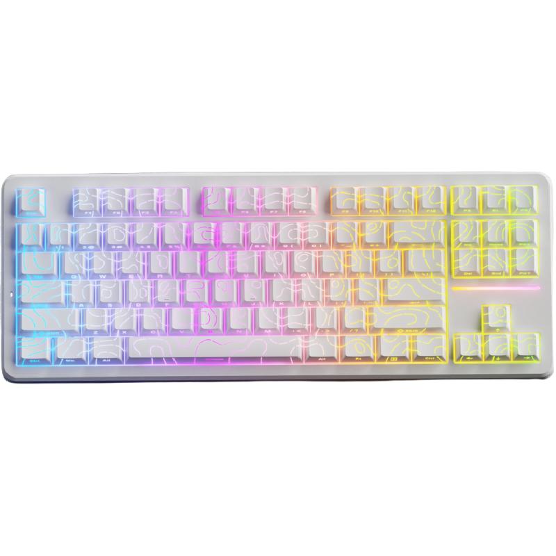 前行者 一方X87客制化机械键盘gasket结构侧刻无线蓝牙三模游戏