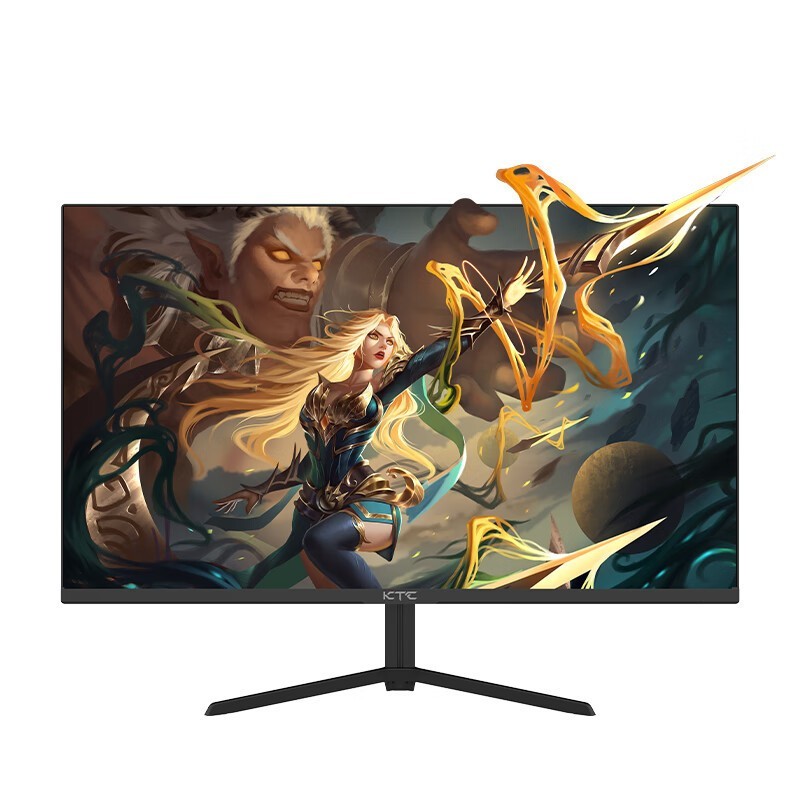 KTC H24T09 Plus 24英寸 IPS G-sync FreeSync 显示器(1920×1080、165Hz、99%sRGB、HDR10)