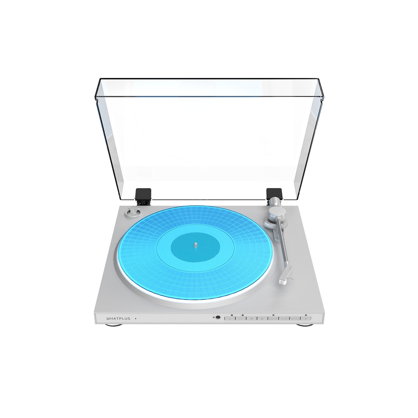 WhatPlus问加 LP700全自动黑胶唱机留声机复古唱机音乐礼物